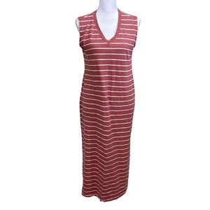Lou & Grey Striped Knit Maxi Dress, effortless, casual, coastal, travel, summer